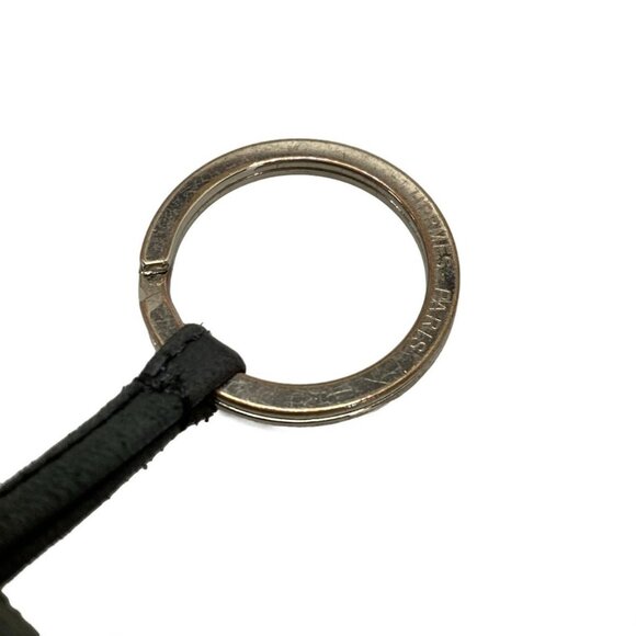 Auth HERMES Carmen - Black Agneau Milo Hardware Bag Charm - Picture 6 of 6